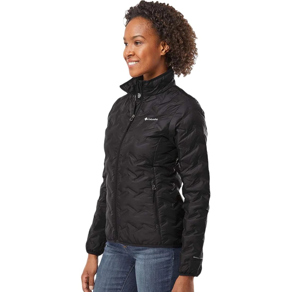 Columbia Women's Black Delta Ridge 650 Fill Down Jacket